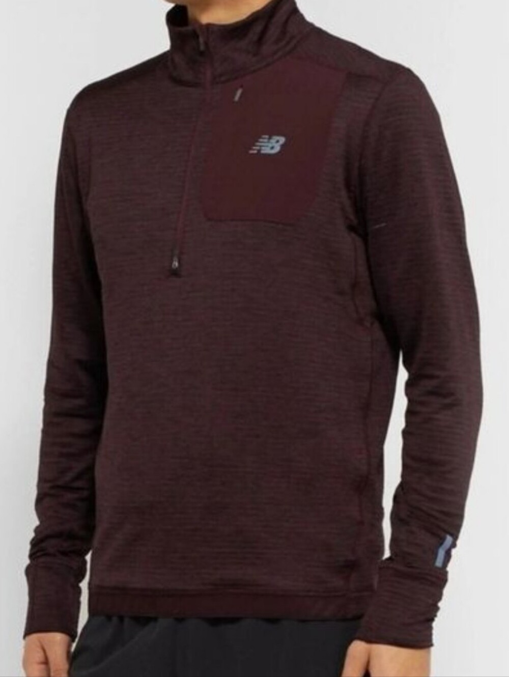 NEW BALANCE MENS HEAT GRID HALF ZIP PERFORMANCE SWEATSHIRT TOP SIZE MEDIUM